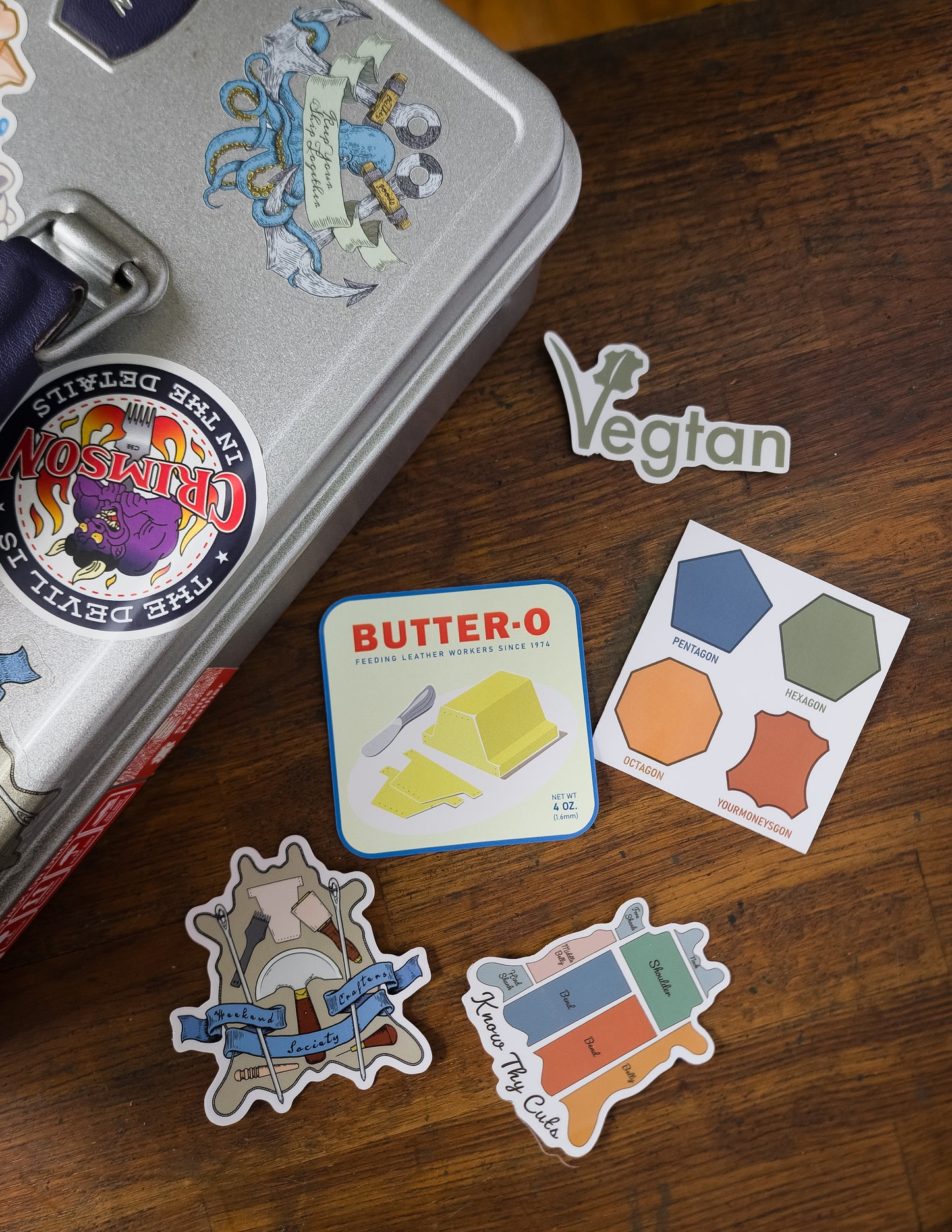 Stickers For Leathercrafters