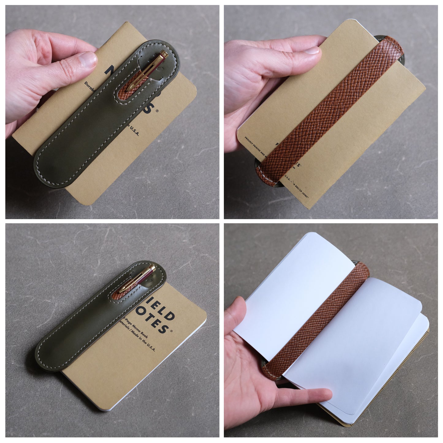 The Bohemian Leather Notebook Sleeve