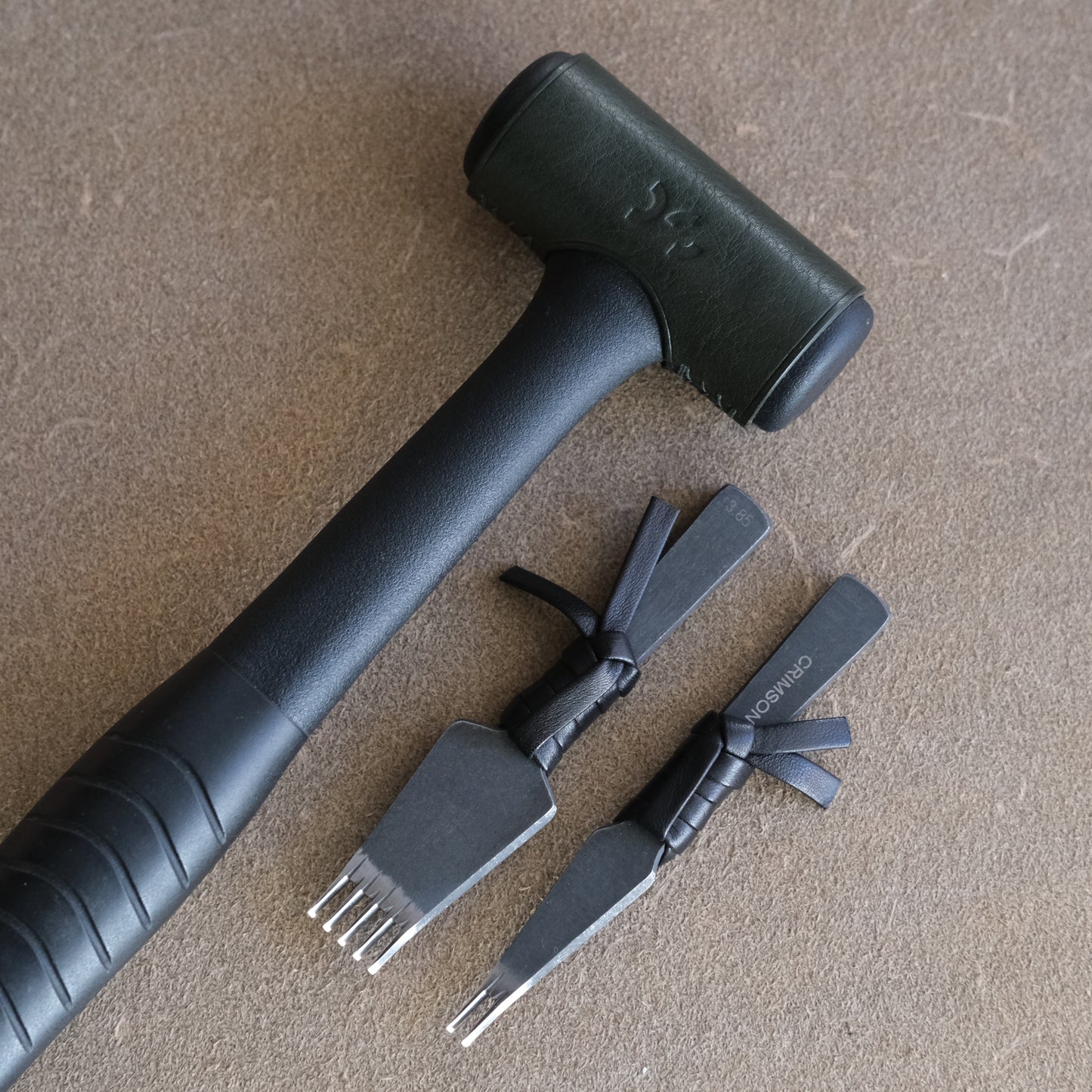 Recoiless Mallet Leather Wrap Template