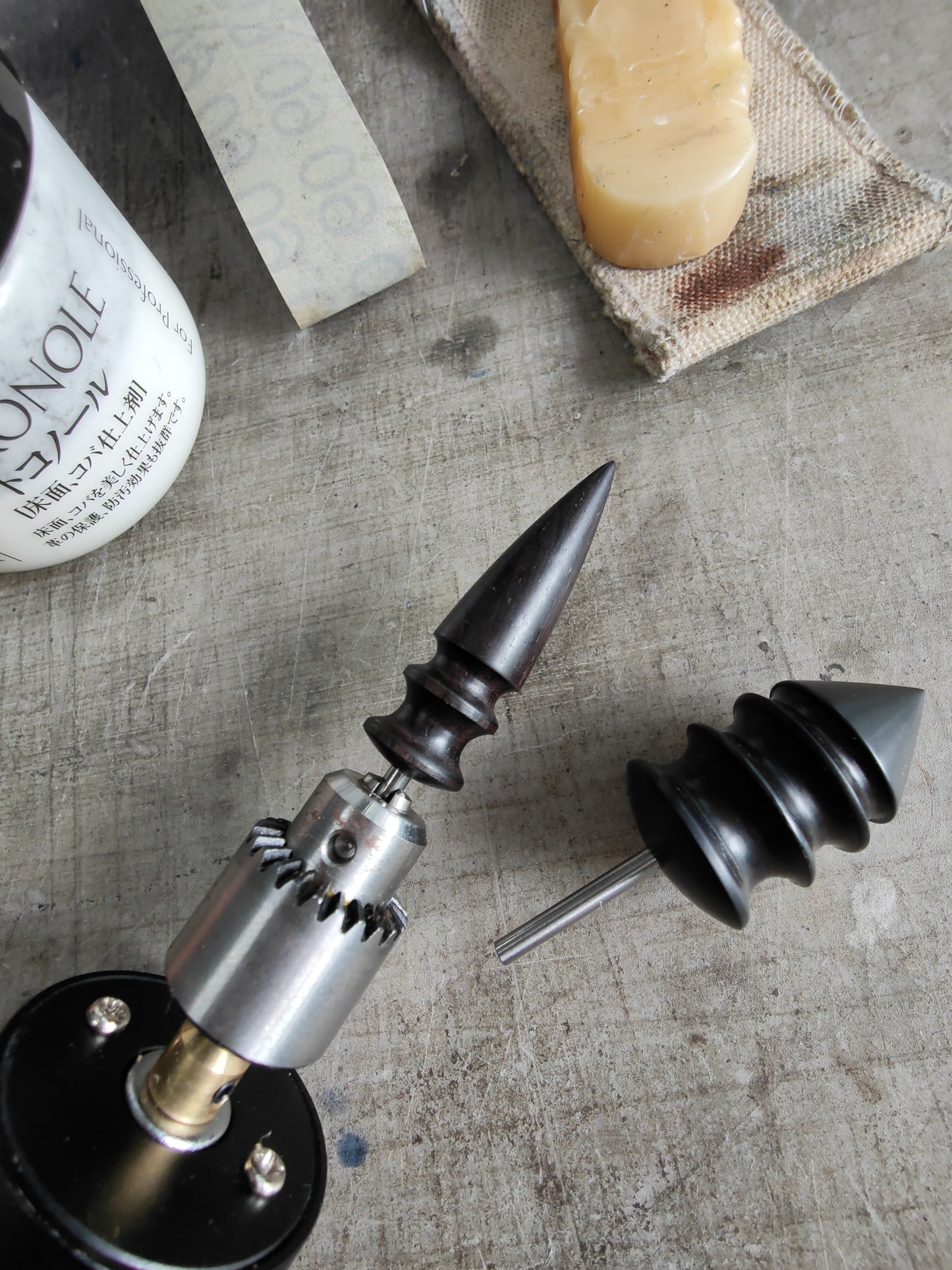 Ebony Burnishing Tips Set