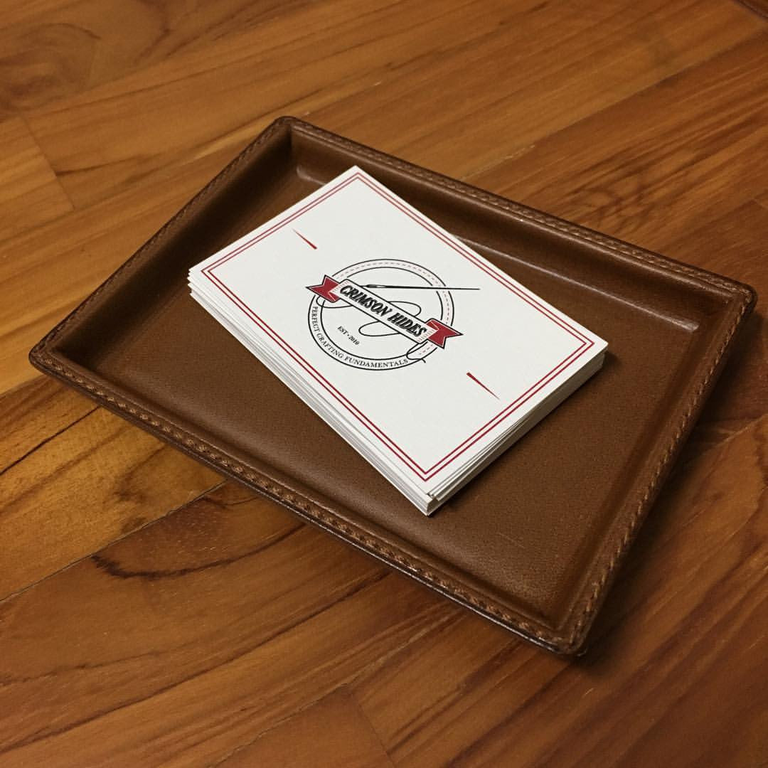 Leather Tray