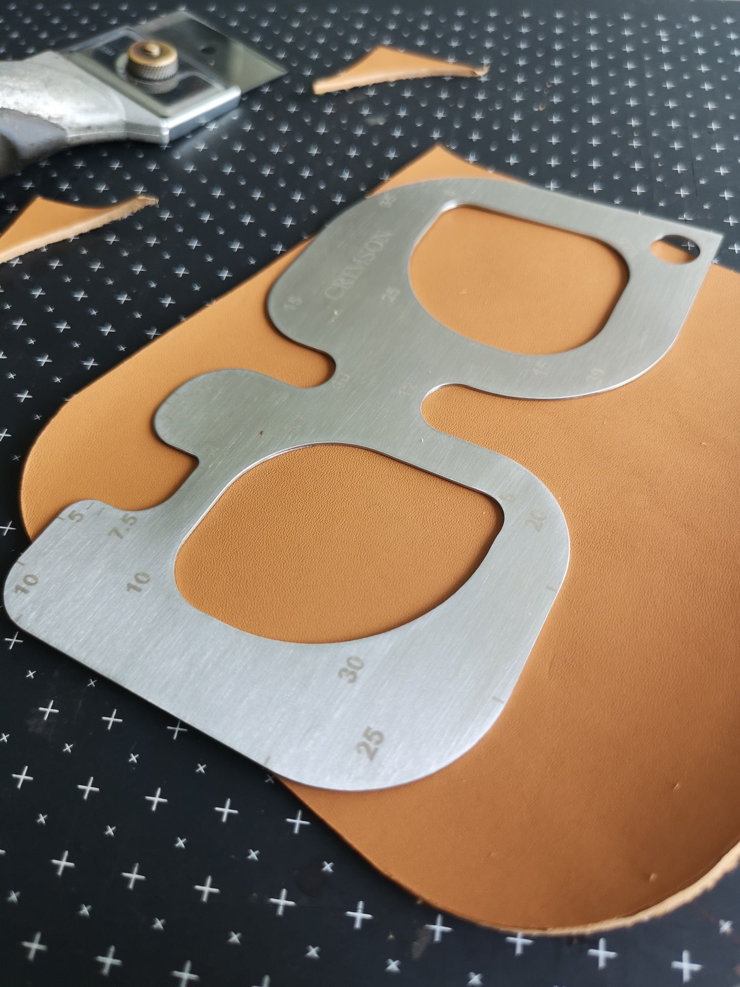 Stainless Steel Round Template
