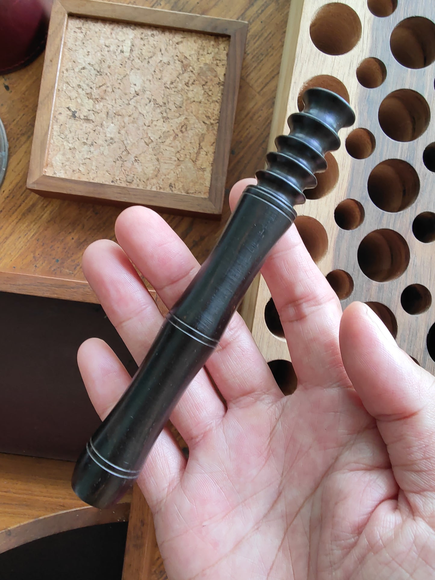 Ebony Burnishing Stick