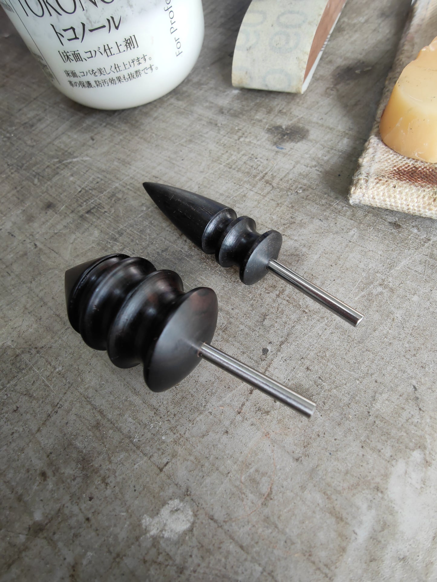 Ebony Burnishing Tips Set