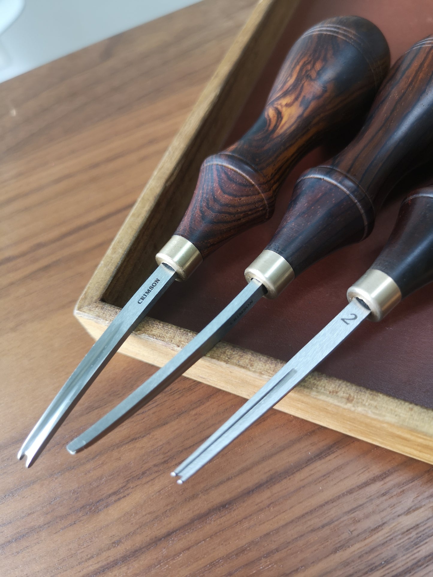 Crimson Leather Edger