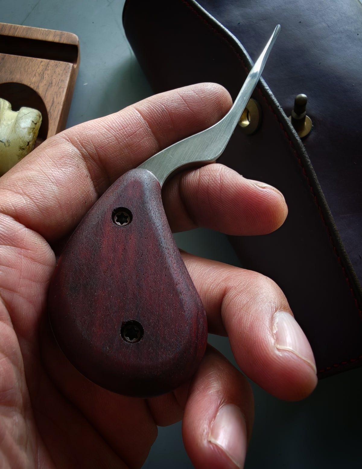 Crimson Karambit Awl