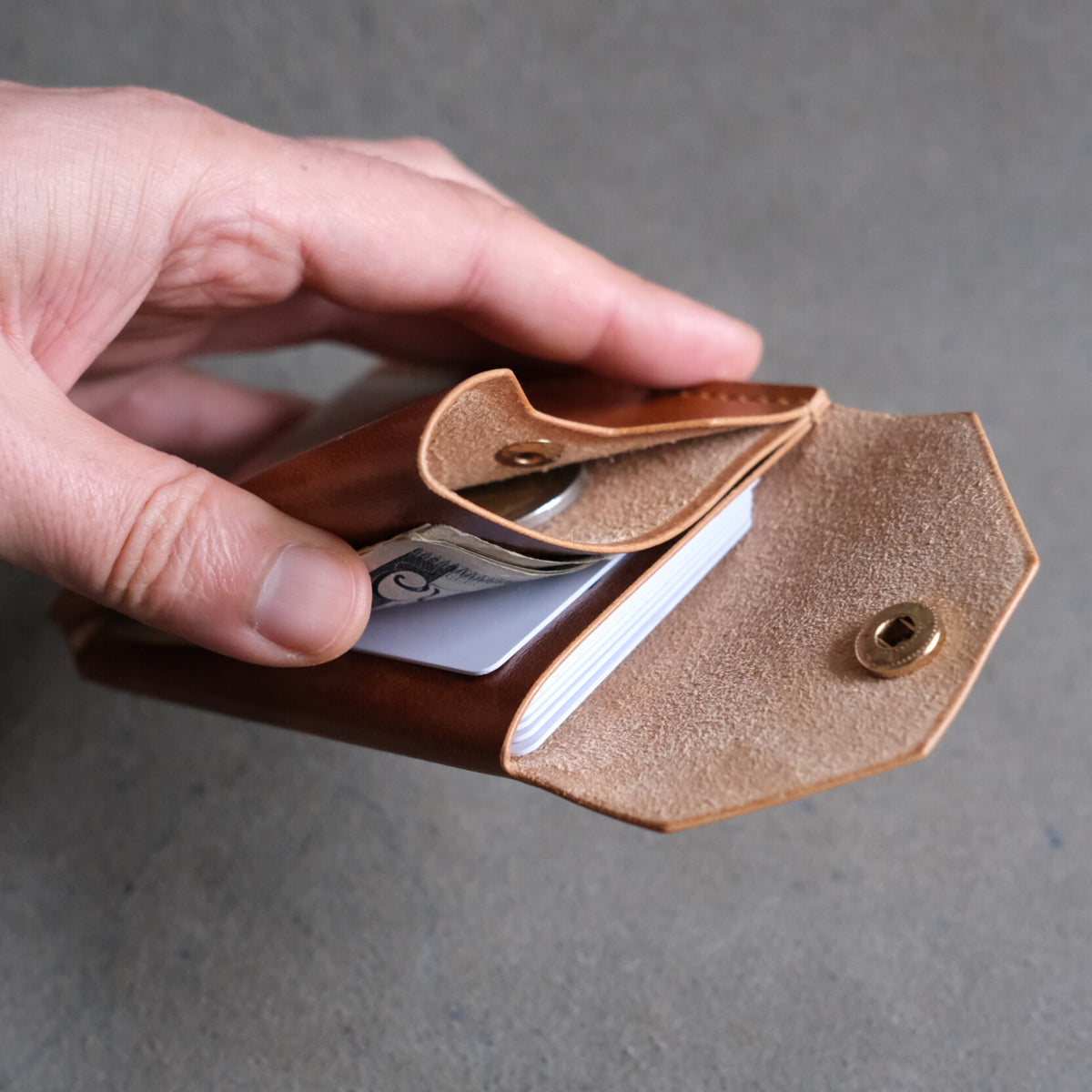 Whimsy Wallet The Baggywrinkle Wallet – Crimson Hides