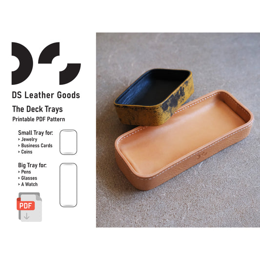 The Deck Leather Trays