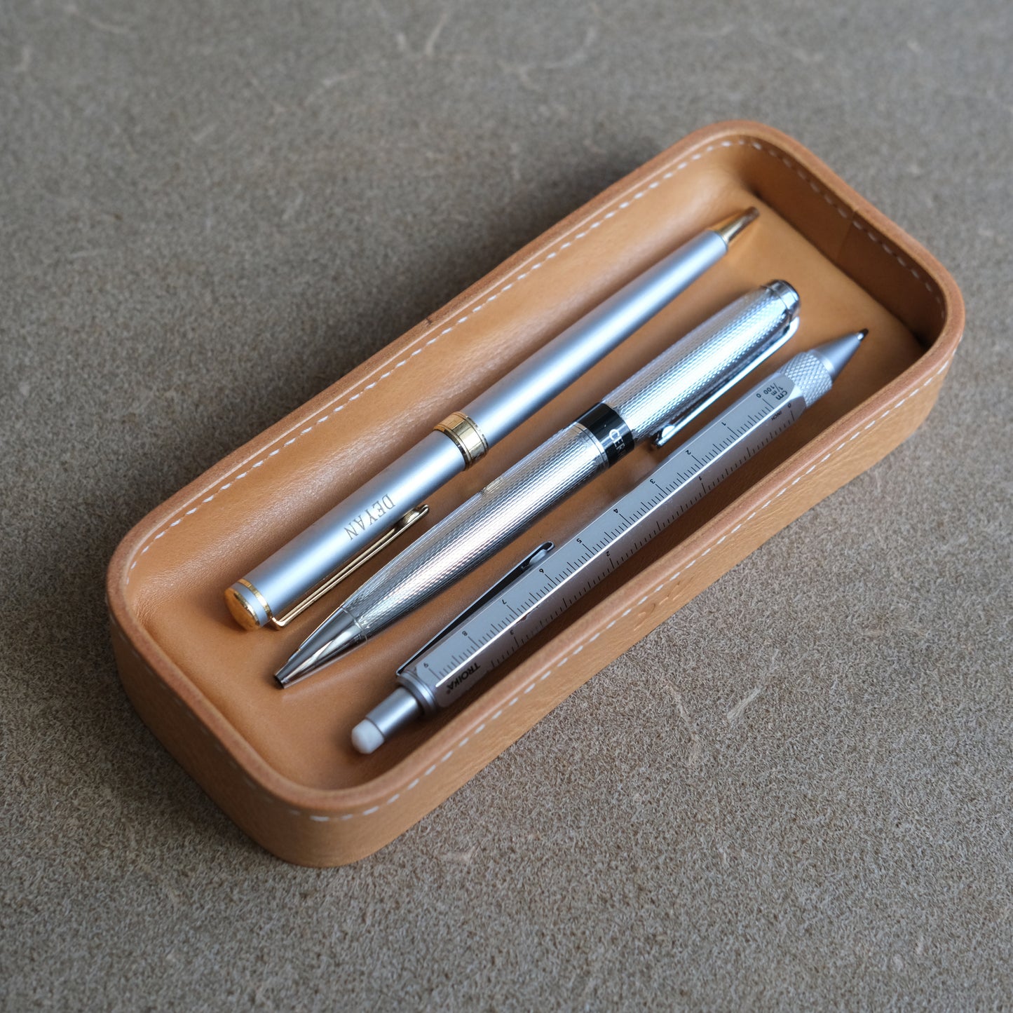 The Deck Leather Trays