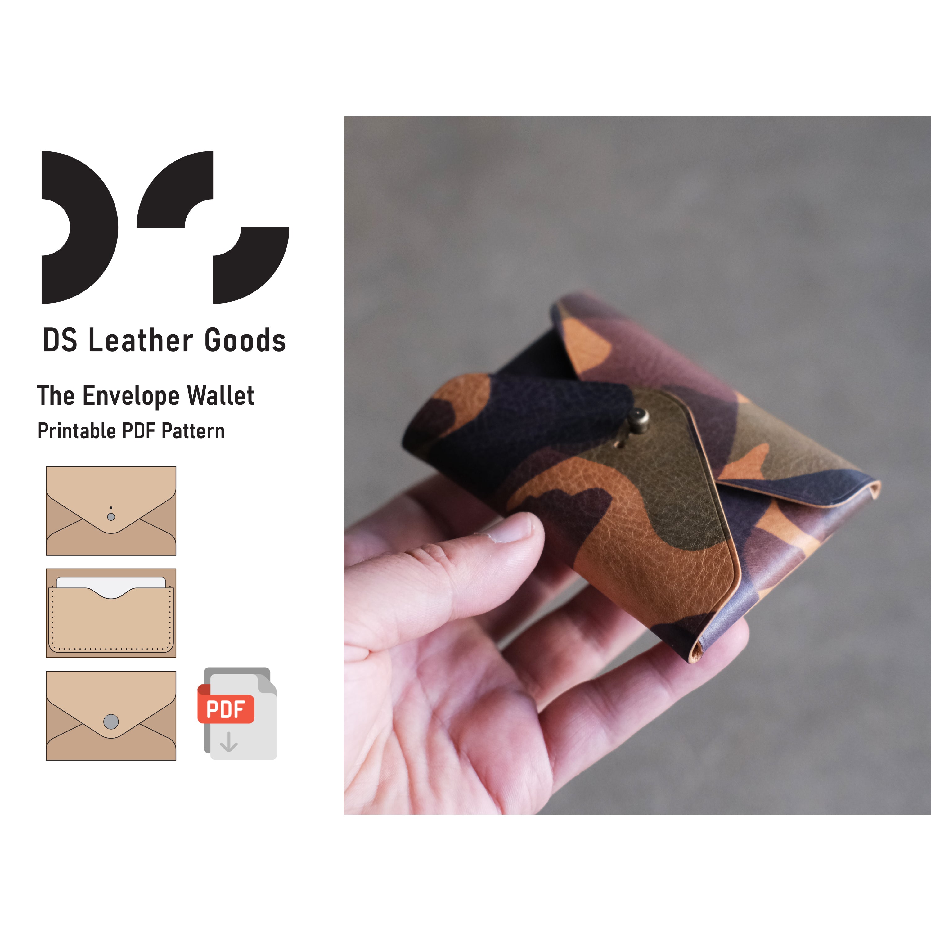 Wallet Envelop The Envelope Wallets – Crimson Hides