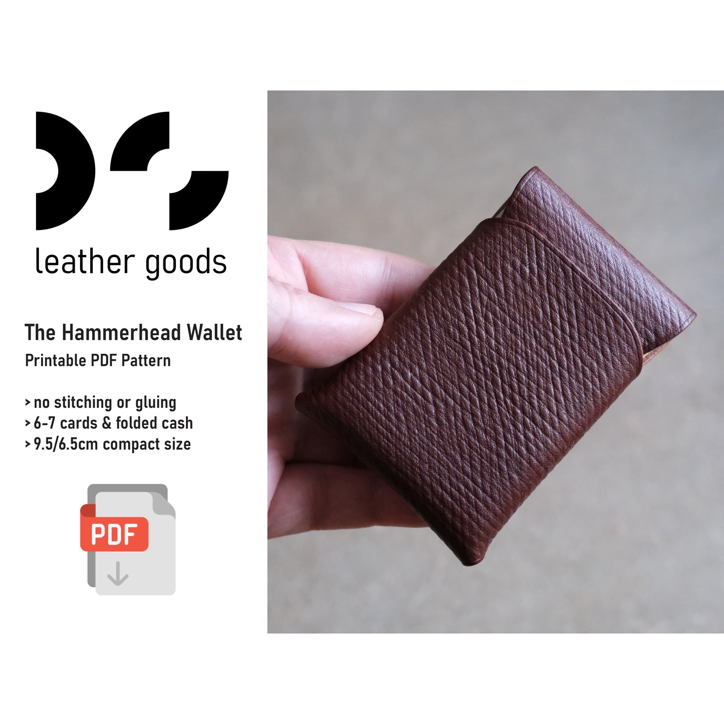 The Hammerhead Leather Wallet