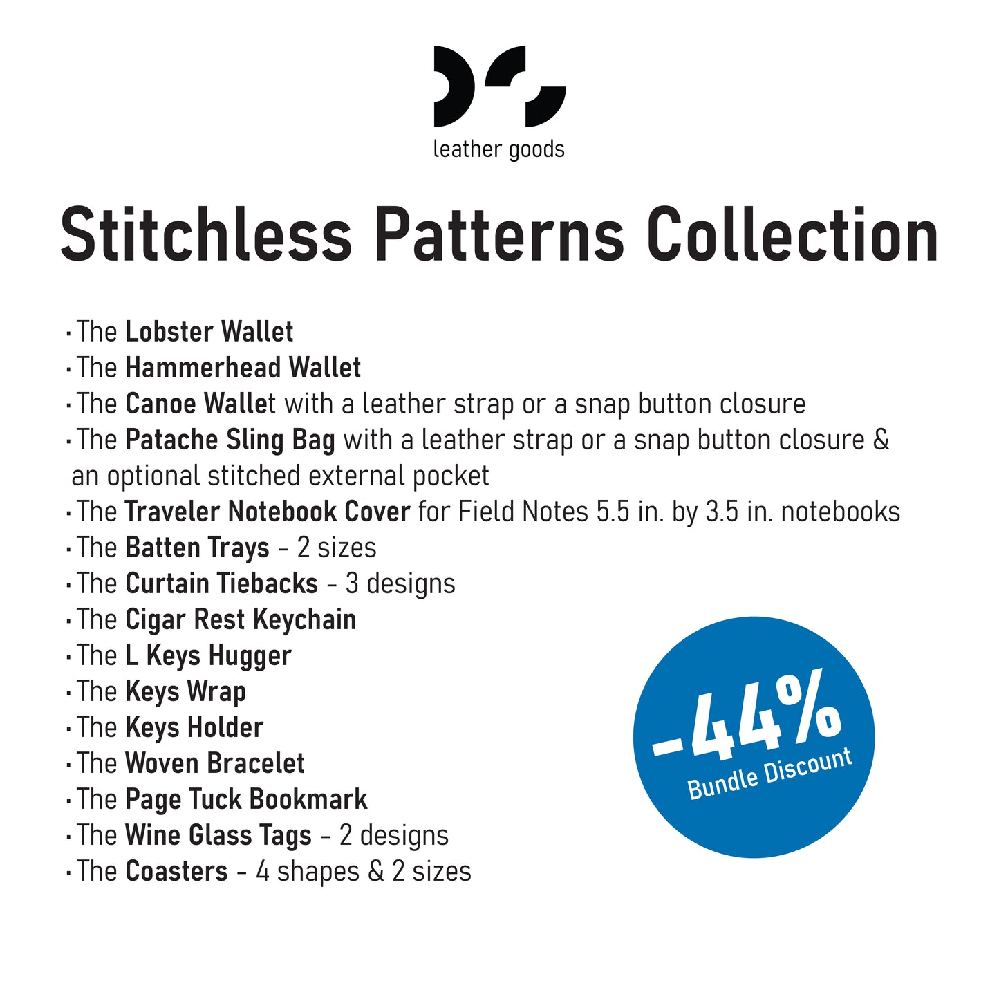 The Stitchless Patterns Collection