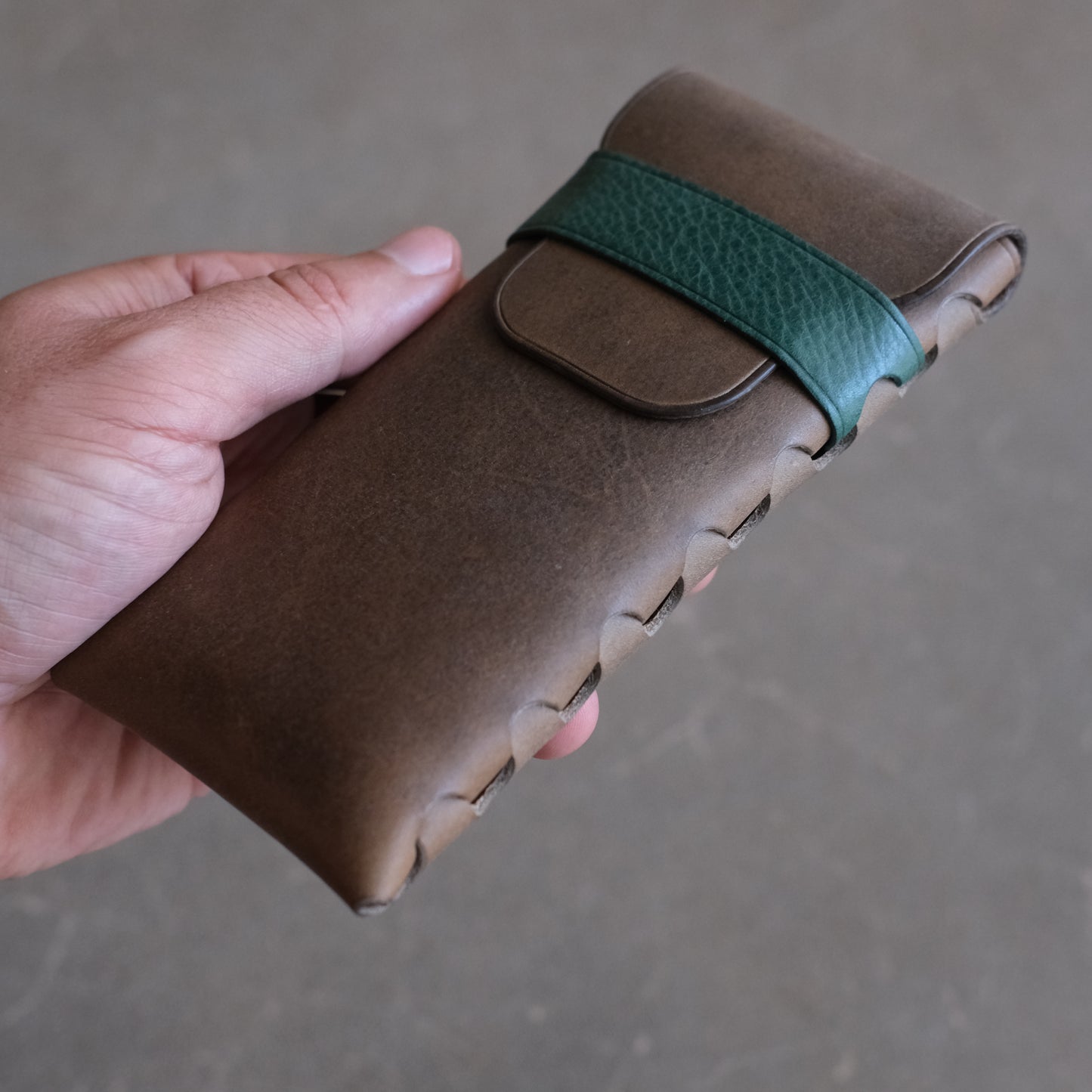 The Waka Leather Watch Pouch