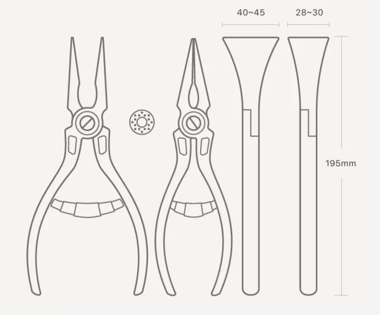 Leather Edge Pliers