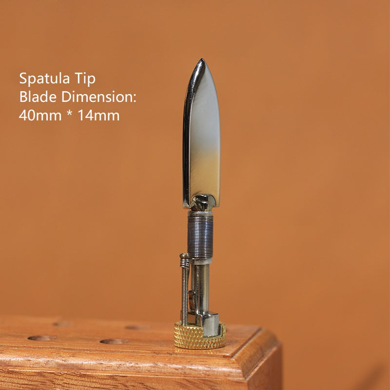 Wax spatula iron tip for creasing machine, regad